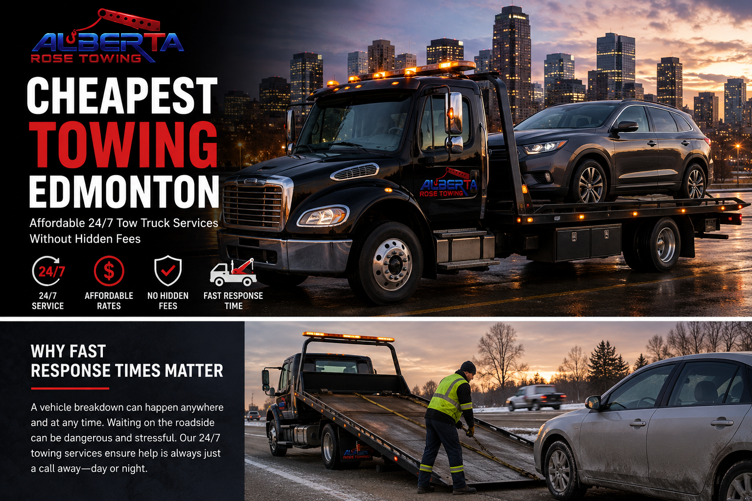 Cheapest Towing Edmonton
