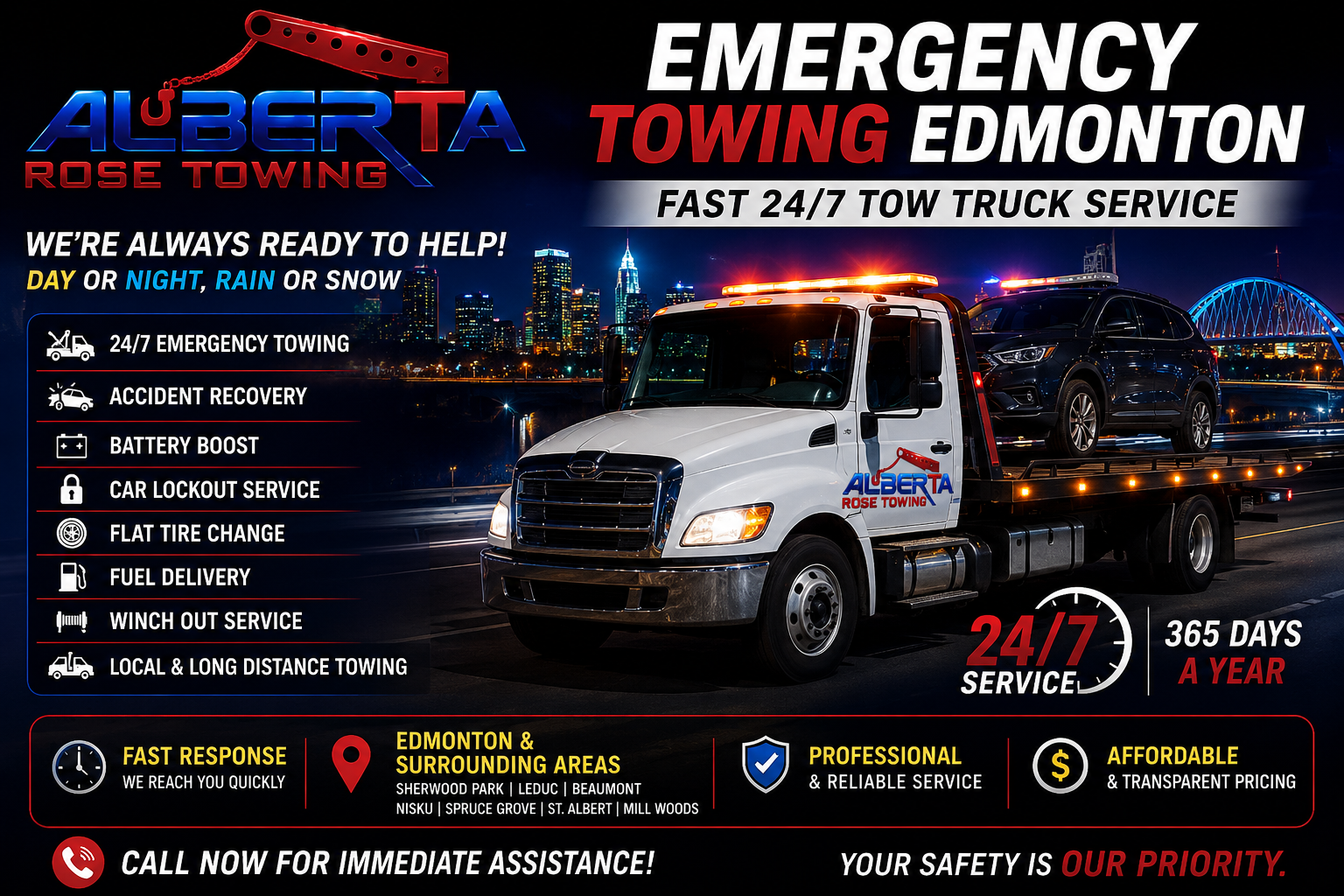 Emergency Towing Edmonton