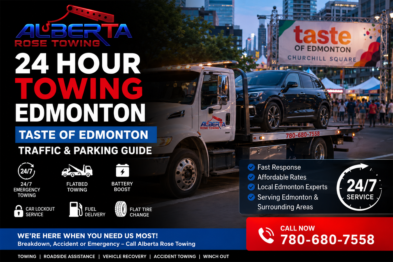 24 Hour Towing Edmonton