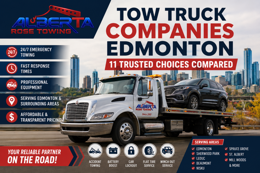 Tow Truck Companies Edmonton
