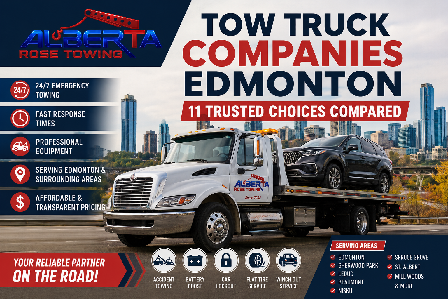 Tow Truck Companies Edmonton