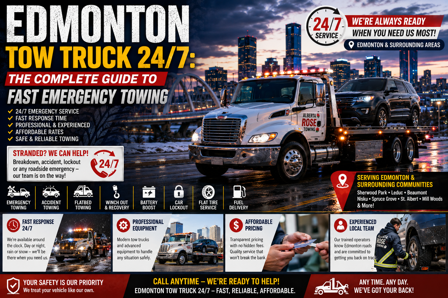 edmonton tow truck 24/7