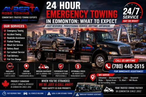 24 Hour Emergency Towing in Edmonton