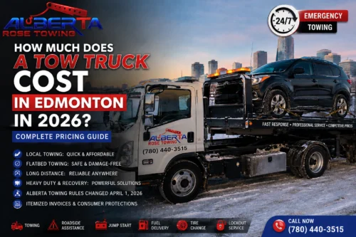 tow truck cost in edmonton